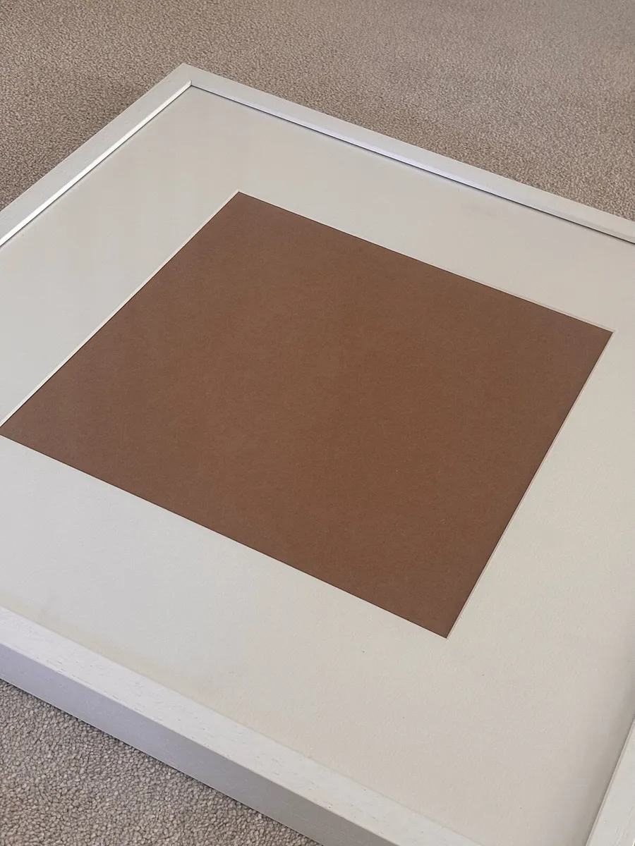 Large white real-wood frame - Image 4