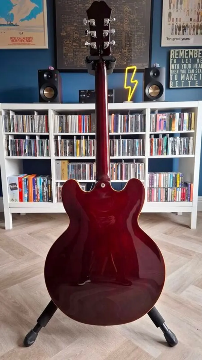 Epiphone Noel Gallagher Riviera (with upgrades) - Image 4