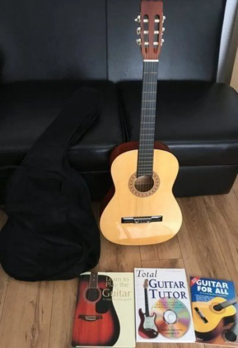 Guitar and Books - Image 3