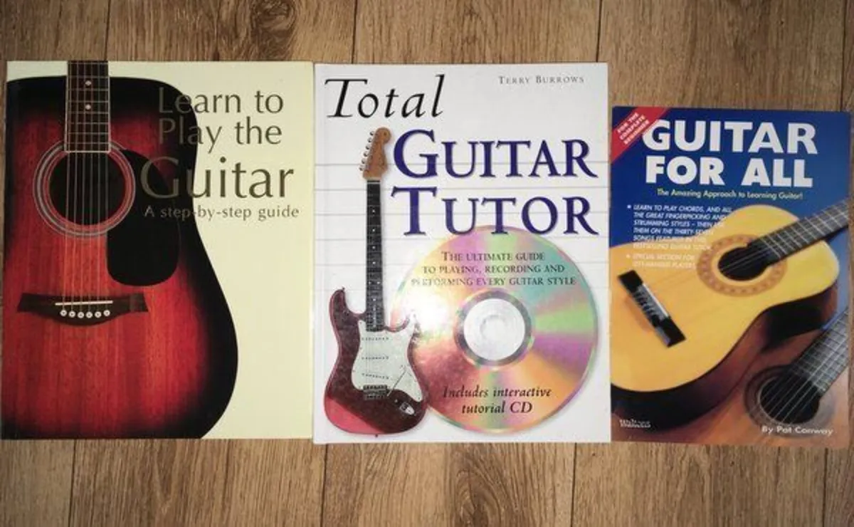 Guitar and Books - Image 2