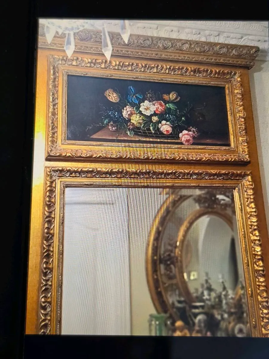 Very large french pier mirror - Image 4