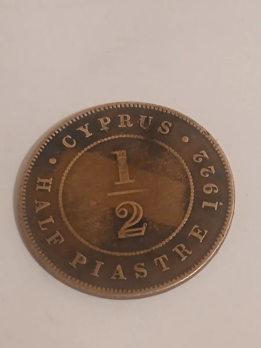 Coin 1922 Cyprus