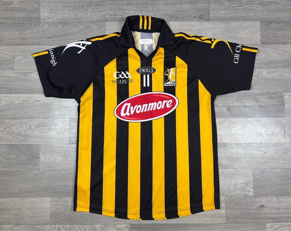 Vintage 2009 Kilkenny Gaa Player Issue Jersey XL - Image 1