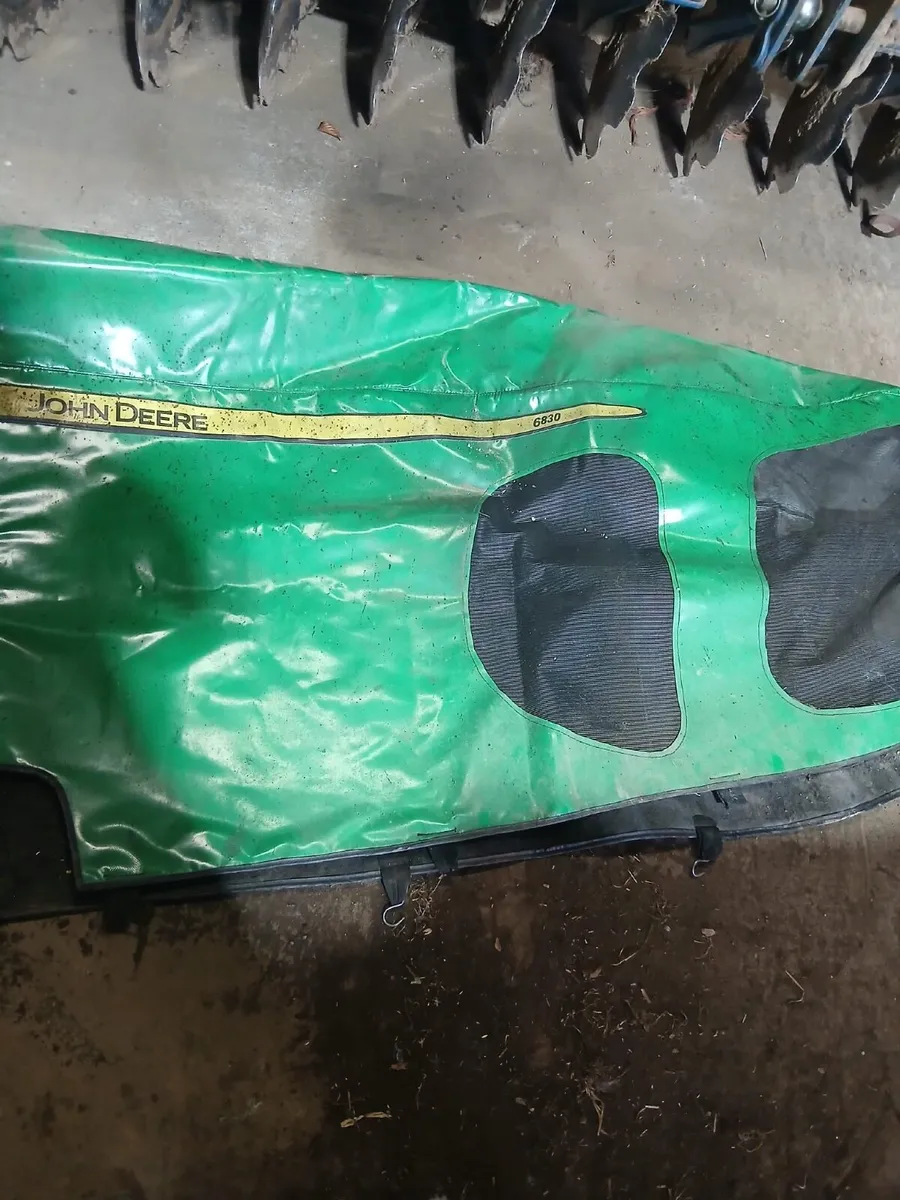 Bonnet protecter & Axel brackets for hedge cutter - Image 2