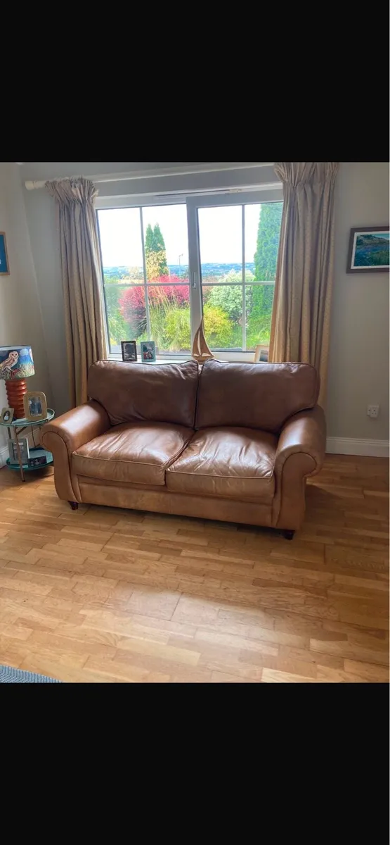 Leather Couch - Image 1