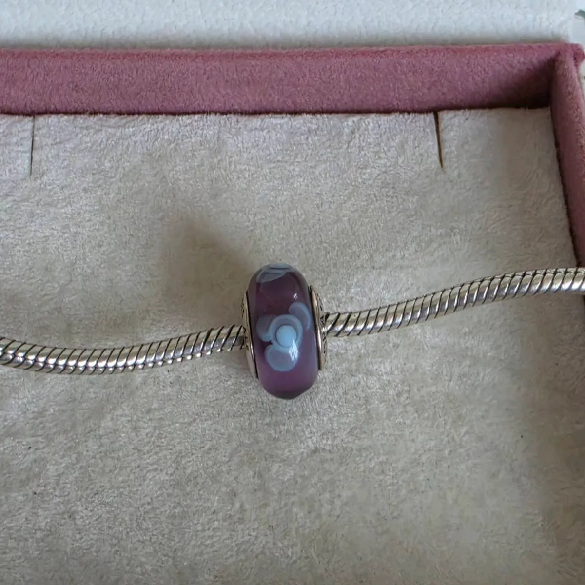 Pandora charm murano glass very good condition - Image 4