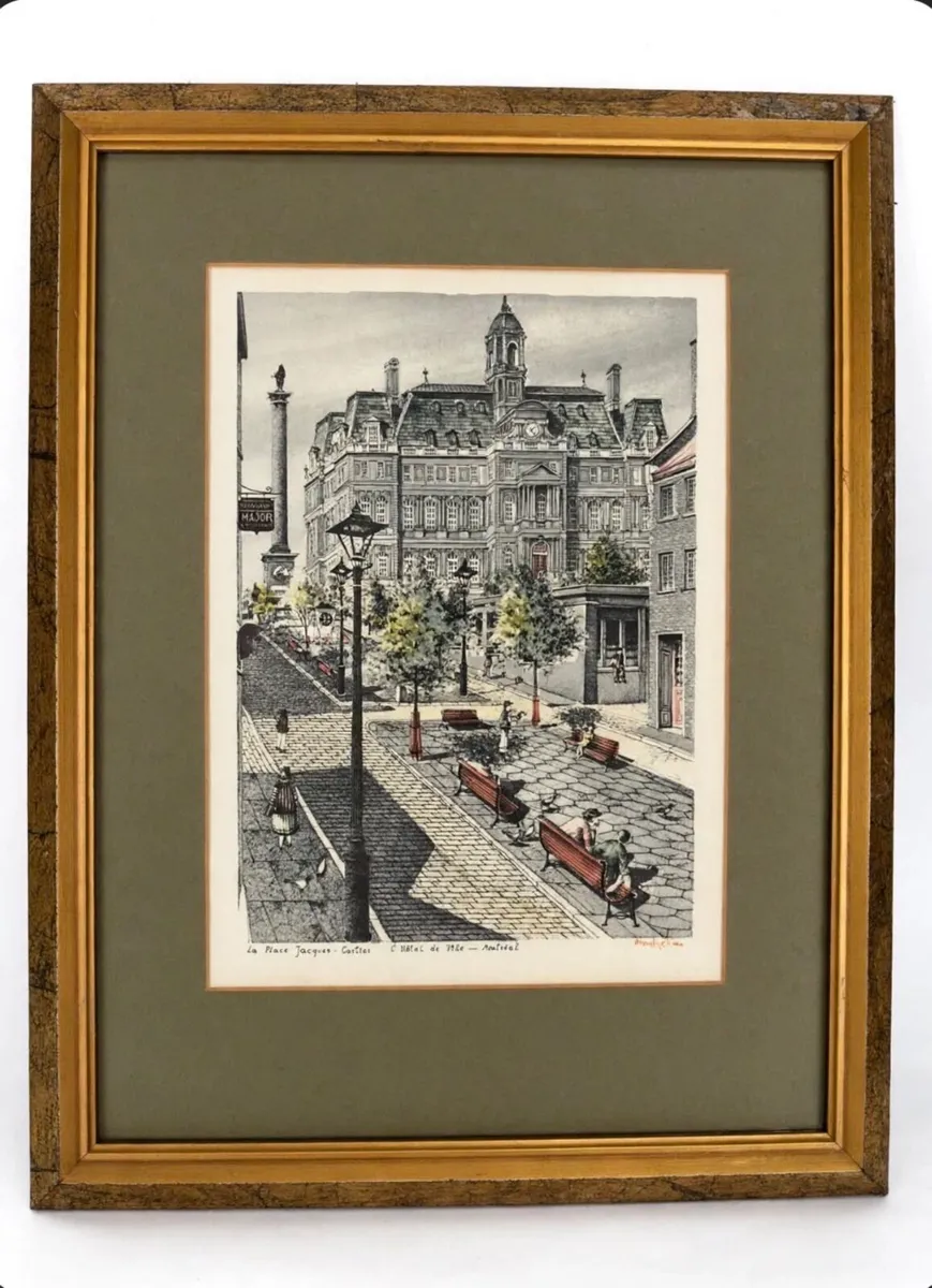 1970s etchings - set of three - Image 2