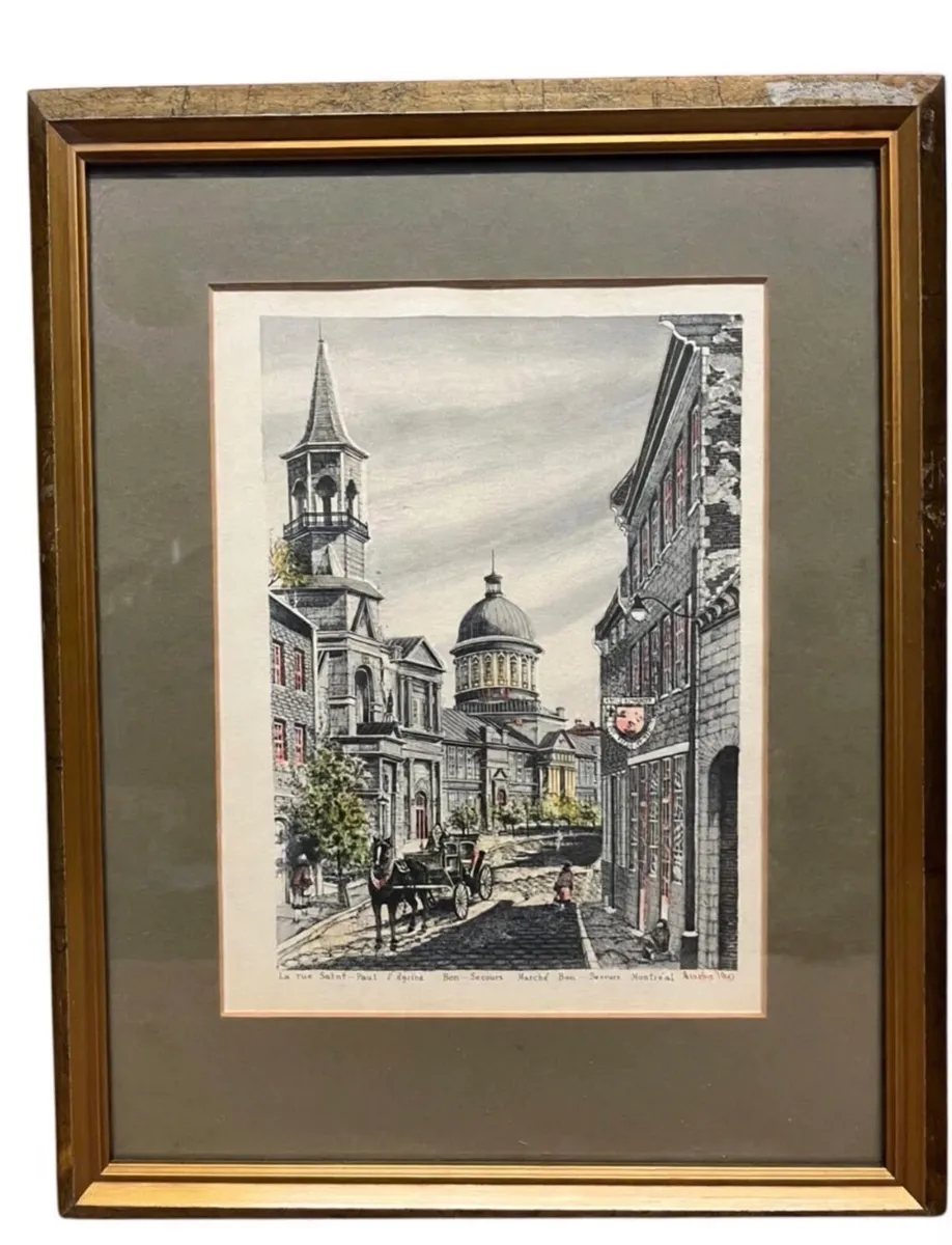 1970s etchings - set of three - Image 3