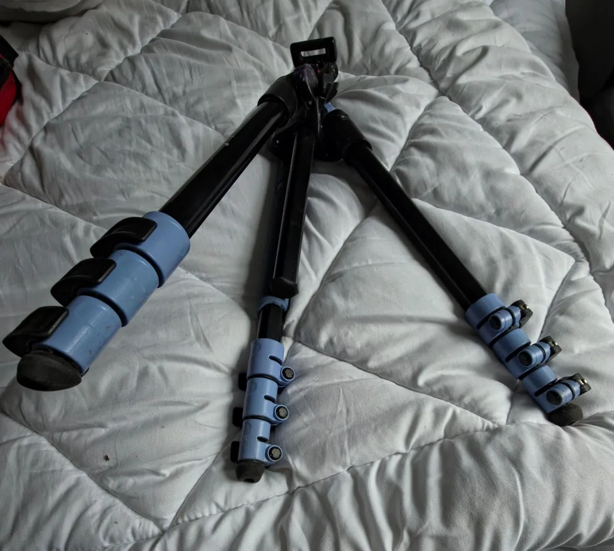 2 Manfro Camera tripods and a Cannon lyte Scanner - Image 1