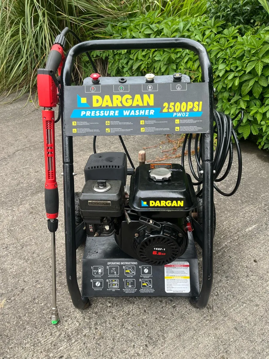 Dargan 2500 PSI 6.5HP Petrol Pressure Washer - Image 1