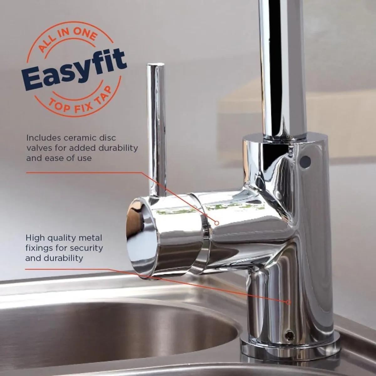 Kitchen Tap Chrome Lmn Efsnk C - Image 4