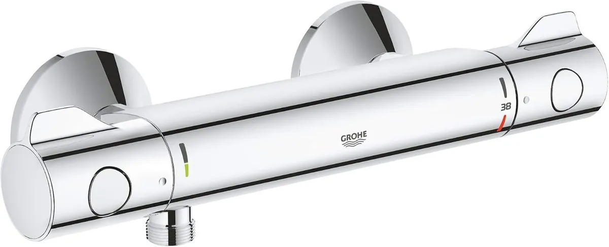 Grohtherm 800 Thermostatic Shower Mixer Chrome - Image 4