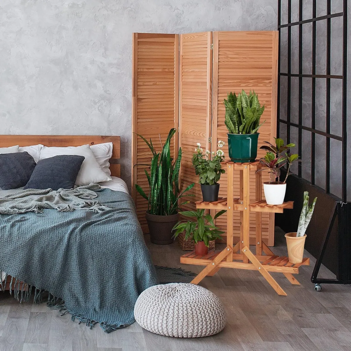2x Plant Stand Set Flower Rack Shelf Tiered - Image 3