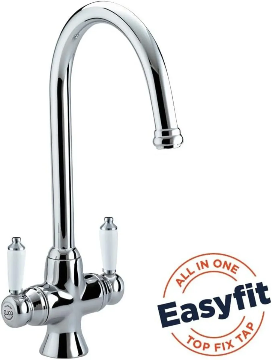 Traditional Kitchen Tap Chrome Rs Snk Ef C - Image 2