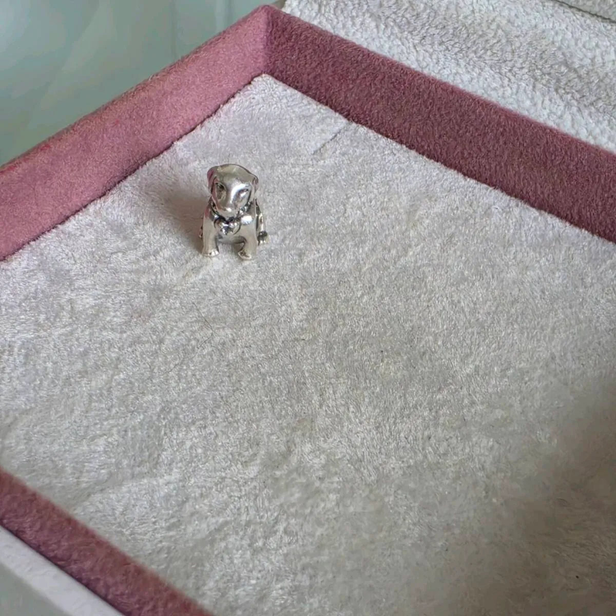 Pandora  sterling silver  Labrador bead charm - Image 2