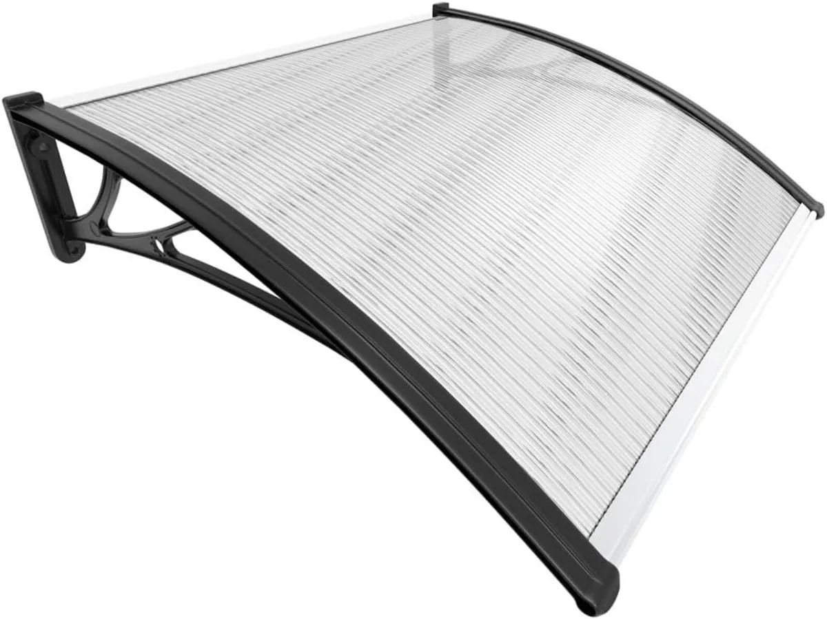 Front Door Canopy Outdoor Awning Rain Shelter - Image 1