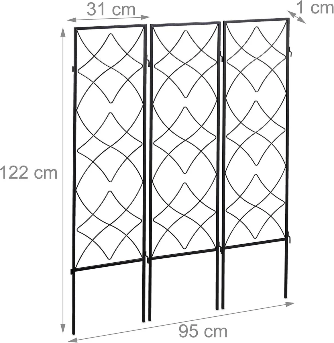 9x Garden Trellises for Plugging Creeper Climbing - Image 4