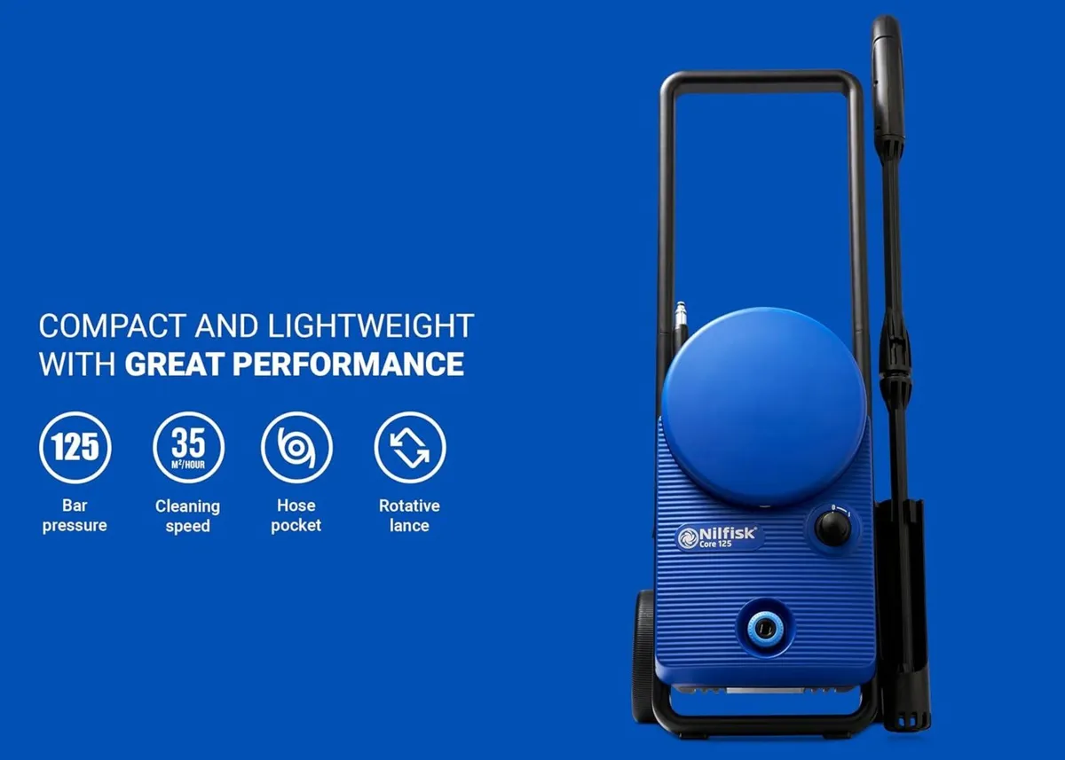 125 Bar High Pressure Washer Mini Power - Image 2