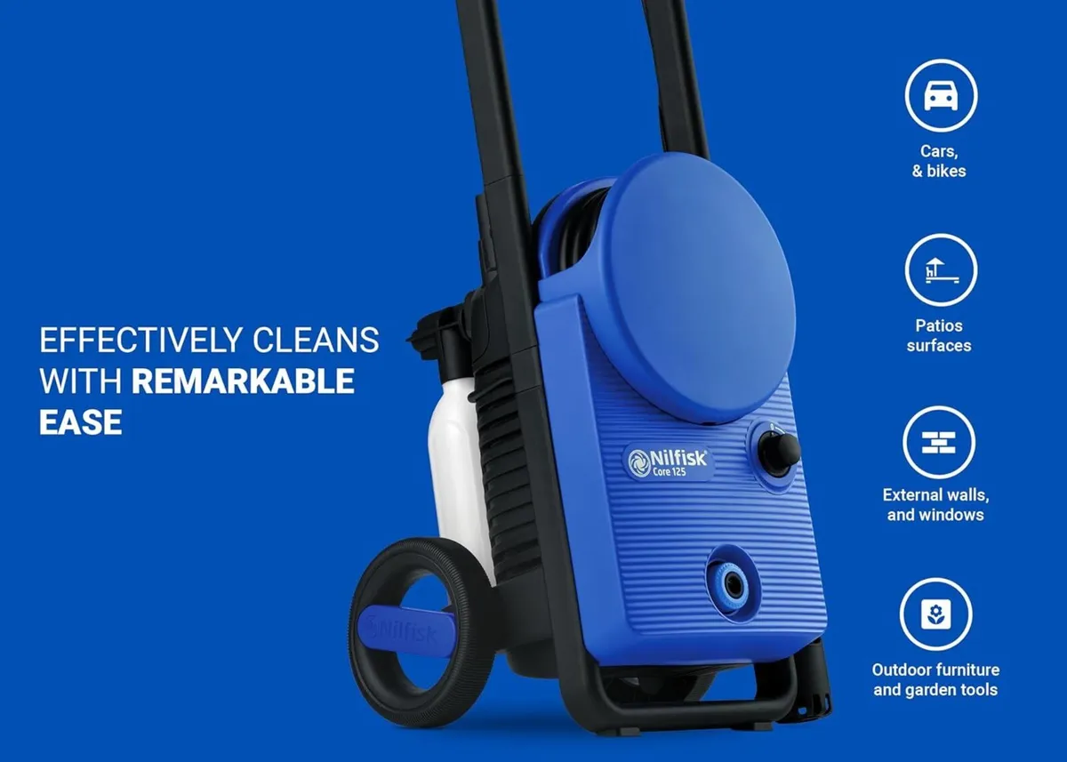 125 Bar High Pressure Washer Mini Power - Image 3