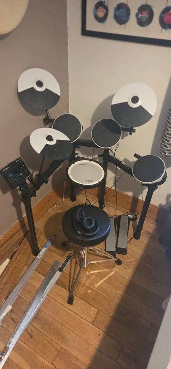 Roland TD-02KV Player Pack w/Stool, Sticks + Headphones - Image 1
