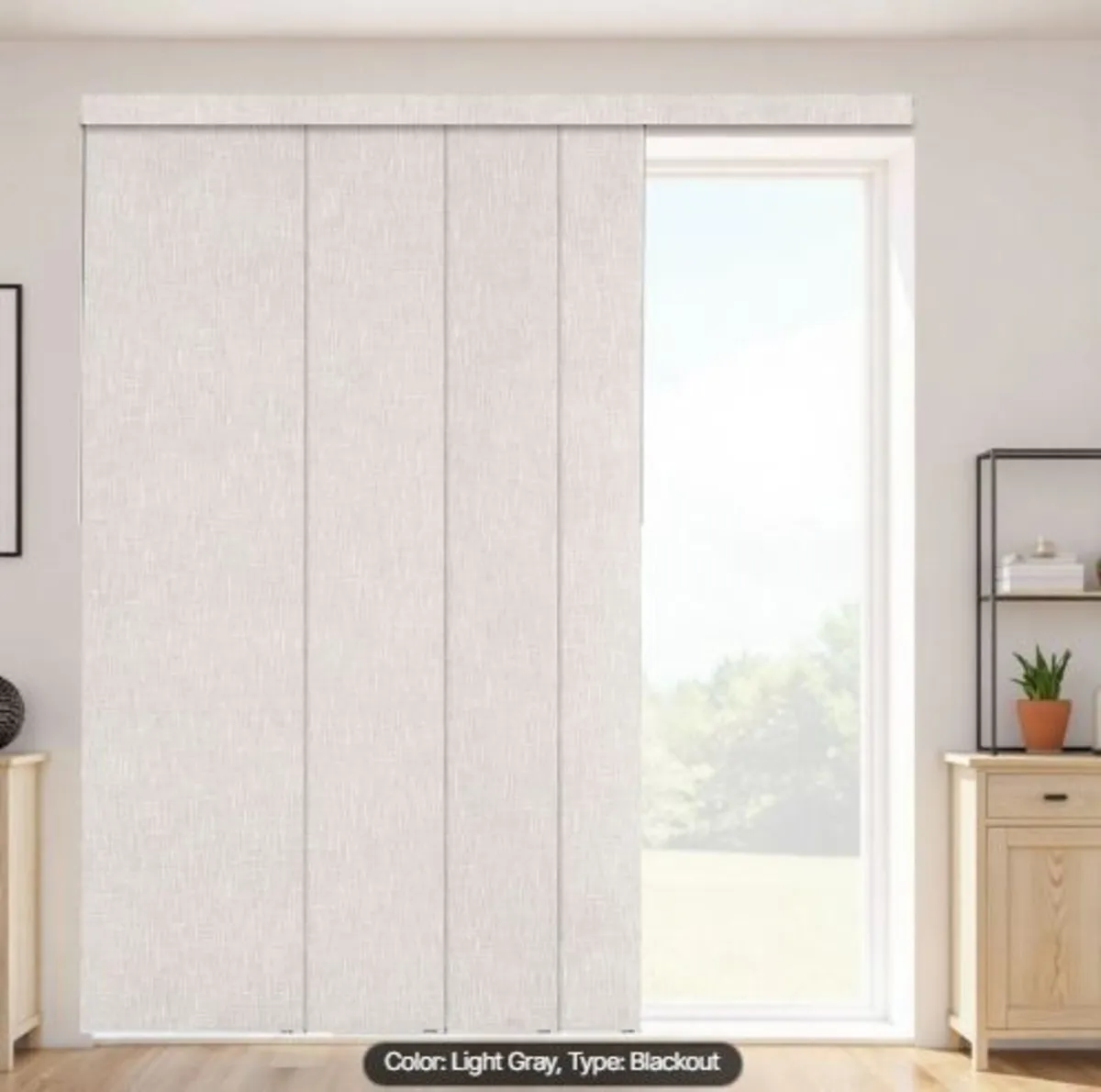 Panel Track Blinds, Extendable Track - Image 2