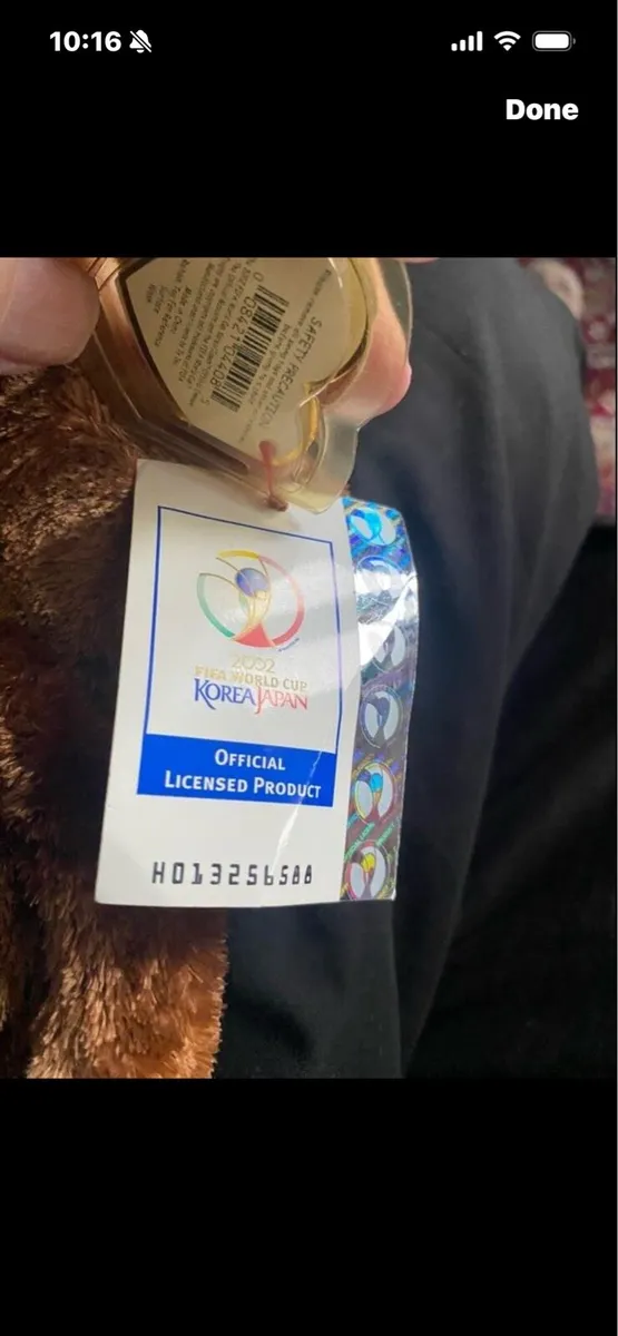 Rare & Retired Beanie Baby- Champion - Image 4