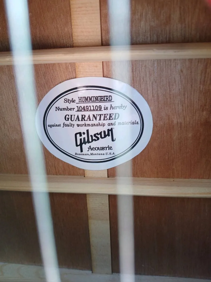 Gibson Hummingbird Replica - Image 3