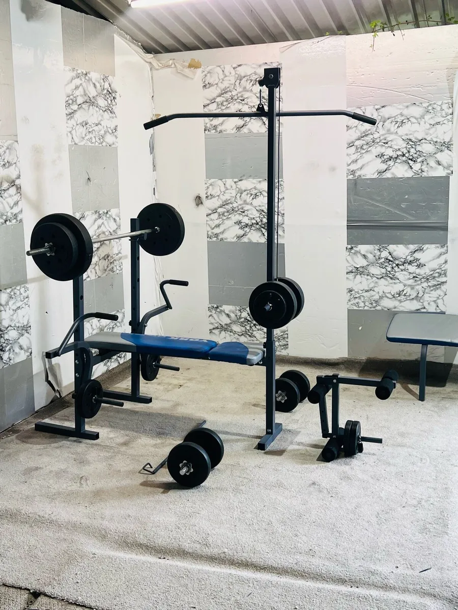 ALL IN ONE WORKOUT WEIGHTLIFTING SET - Image 1