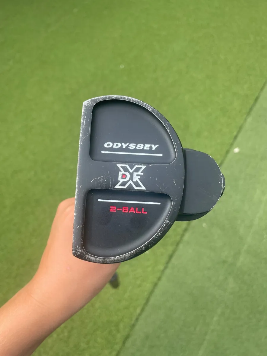 Left handed Odyssey 2 ball putter - Image 1