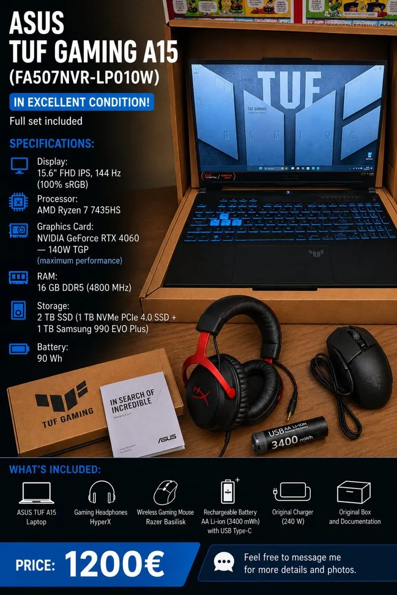 ASUS TUF A15 - Image 1