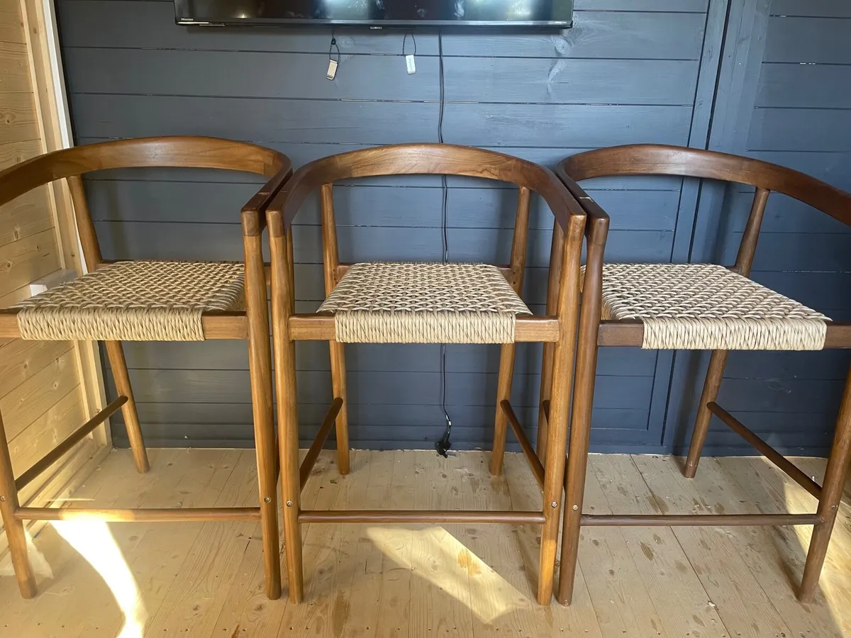 3 Bar stools - Image 4