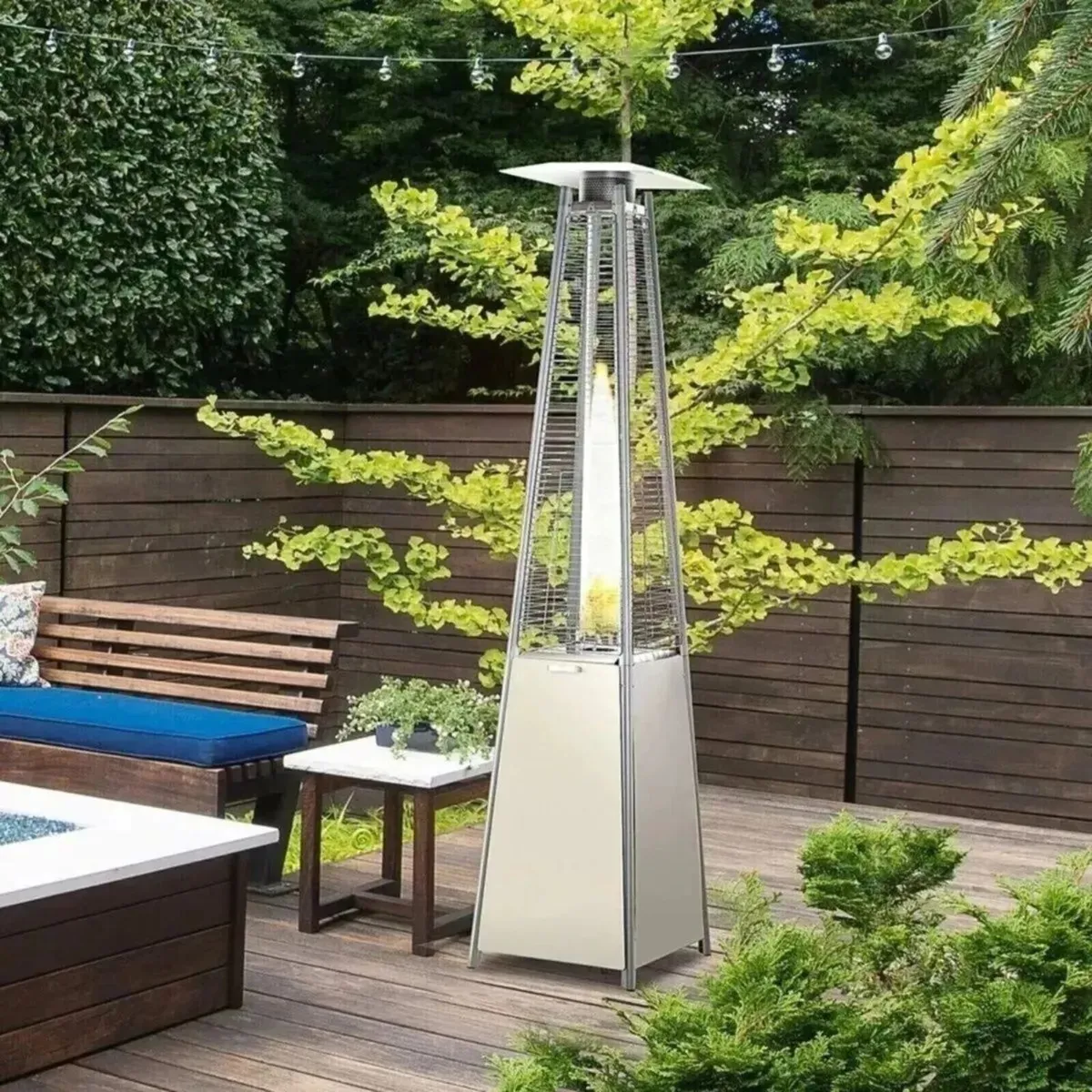 Patio Heater 13KW Pyramid Gas Garden Heater - Image 4