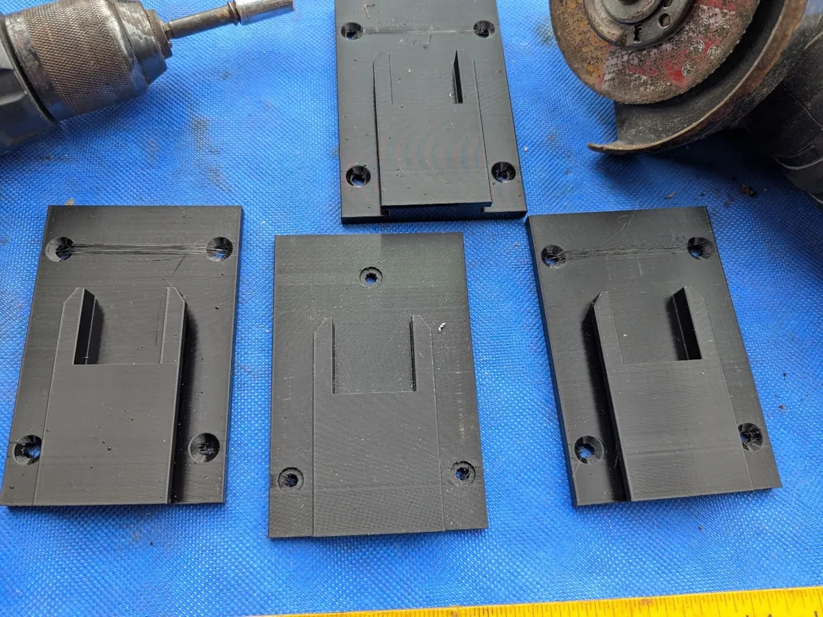4 Wall mounted Brackets for Parkside Tools - Image 2