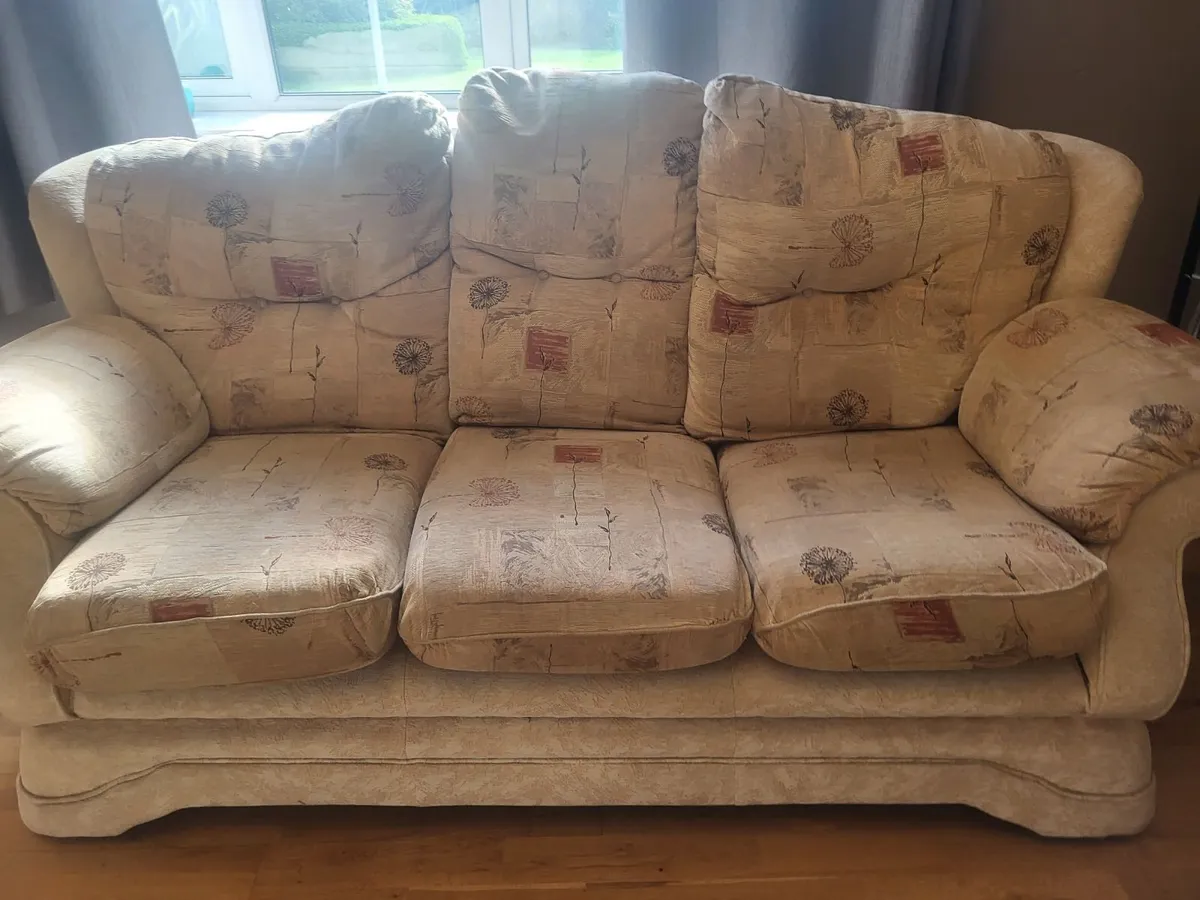 3-Piece Sofa Set  for free– Castlebar area - Image 2