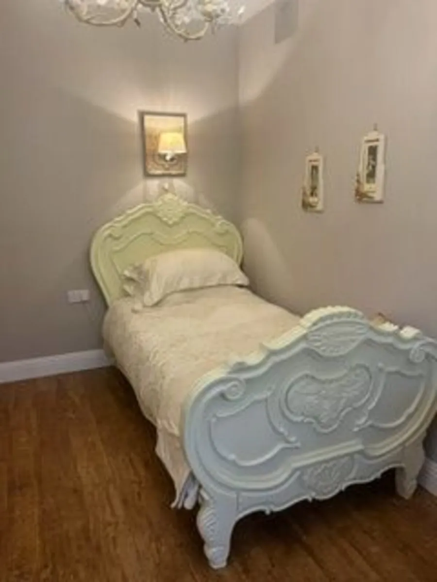 Beautiful French-Style Cream Bedroom Furniture Set - Image 1