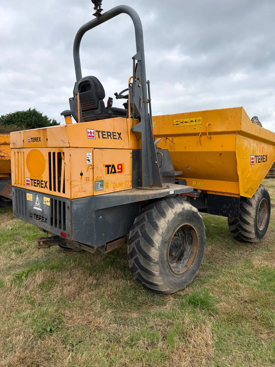 2015 Terex TA9  9t dumper for sale - Image 2