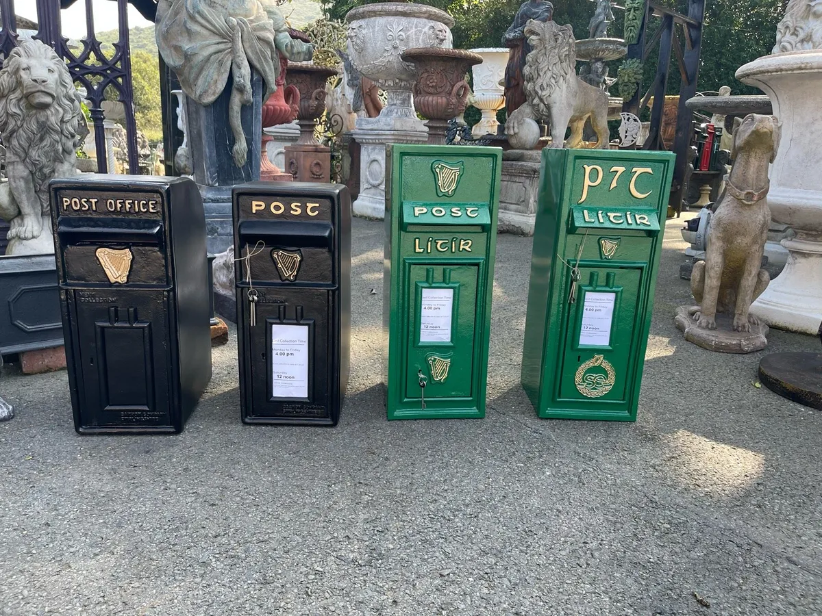 Irish post box building into wall - Image 3