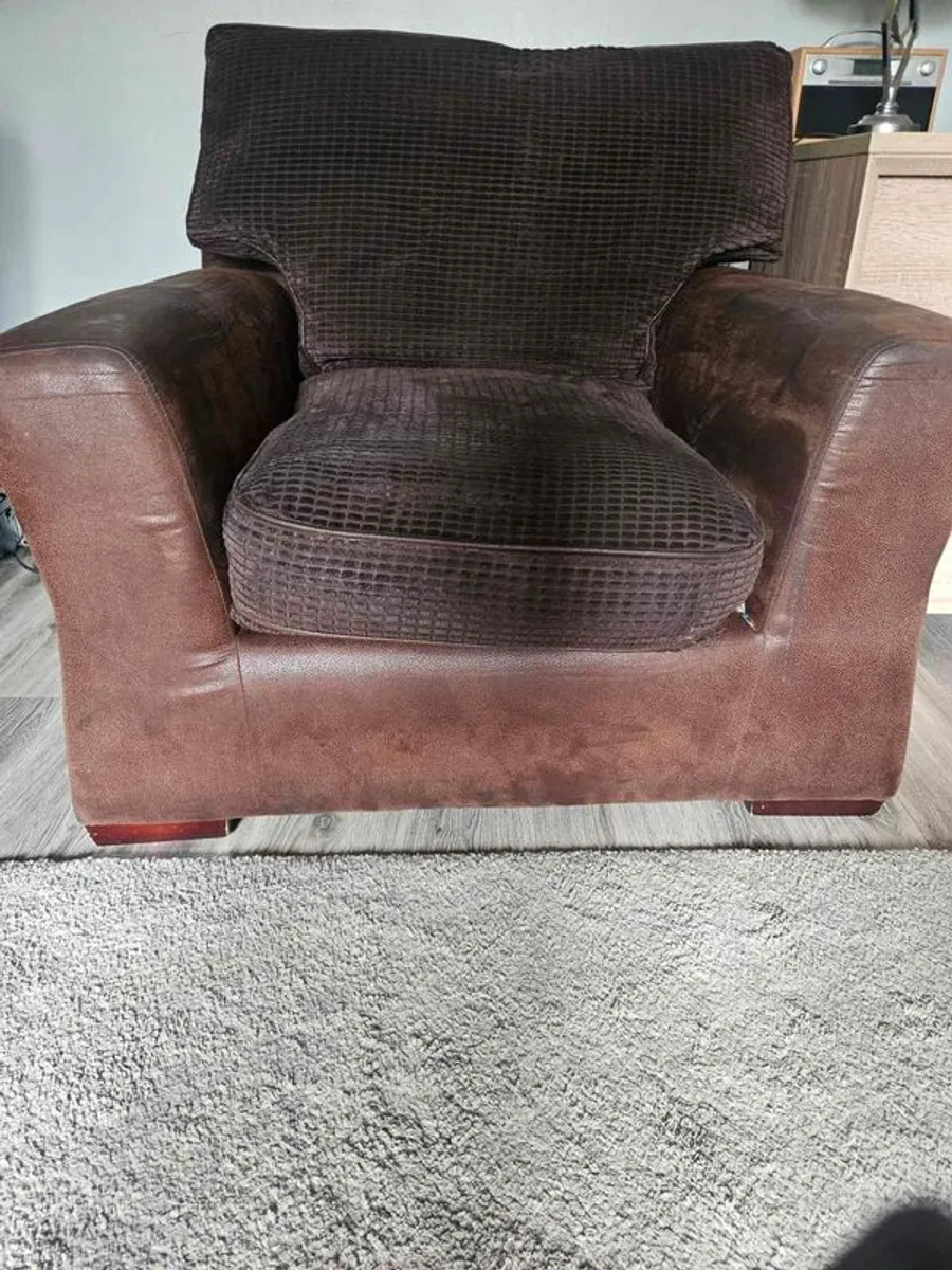 Corner Sofa & Armchair - Image 4