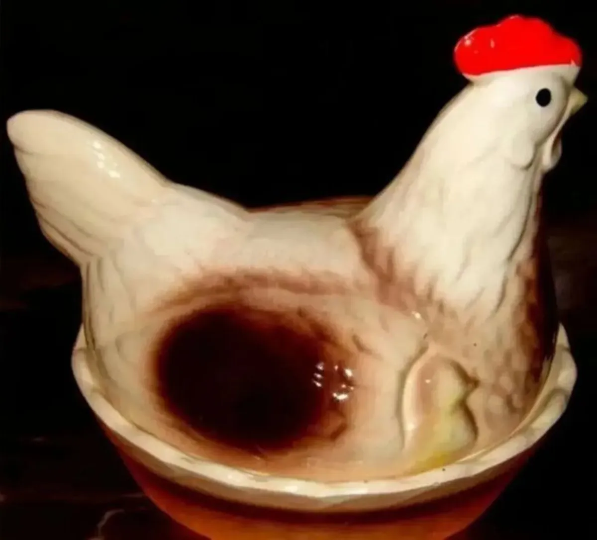 Vintage Ceramic Egg Crock - Image 3