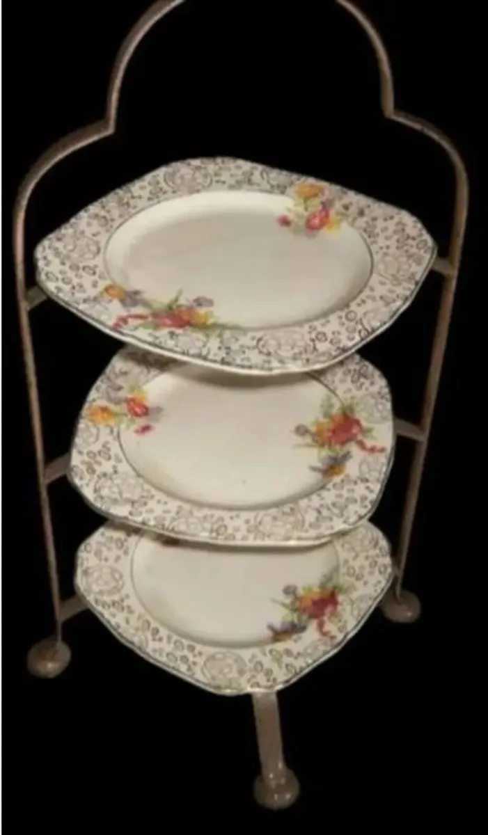 Vintage H&K Tunstall 3-Tier Cake Stand - Image 1