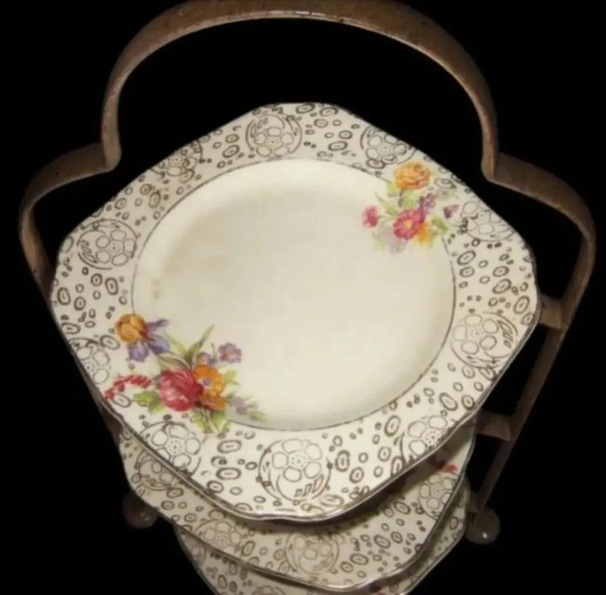 Vintage H&K Tunstall 3-Tier Cake Stand - Image 3