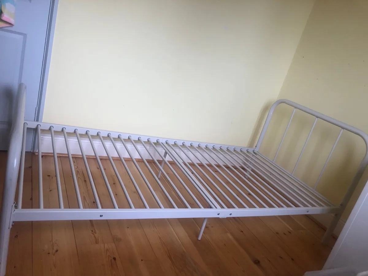 Single bed frame Steel - Image 2