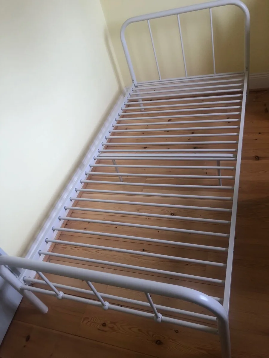 Single bed frame Steel - Image 4