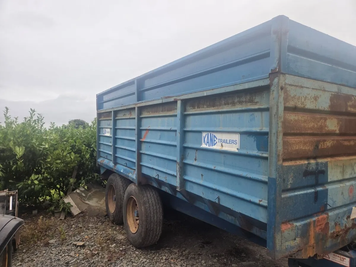 Kane 12 Tonne Grain Trailer - Sale Sat 12th Sept - Image 2
