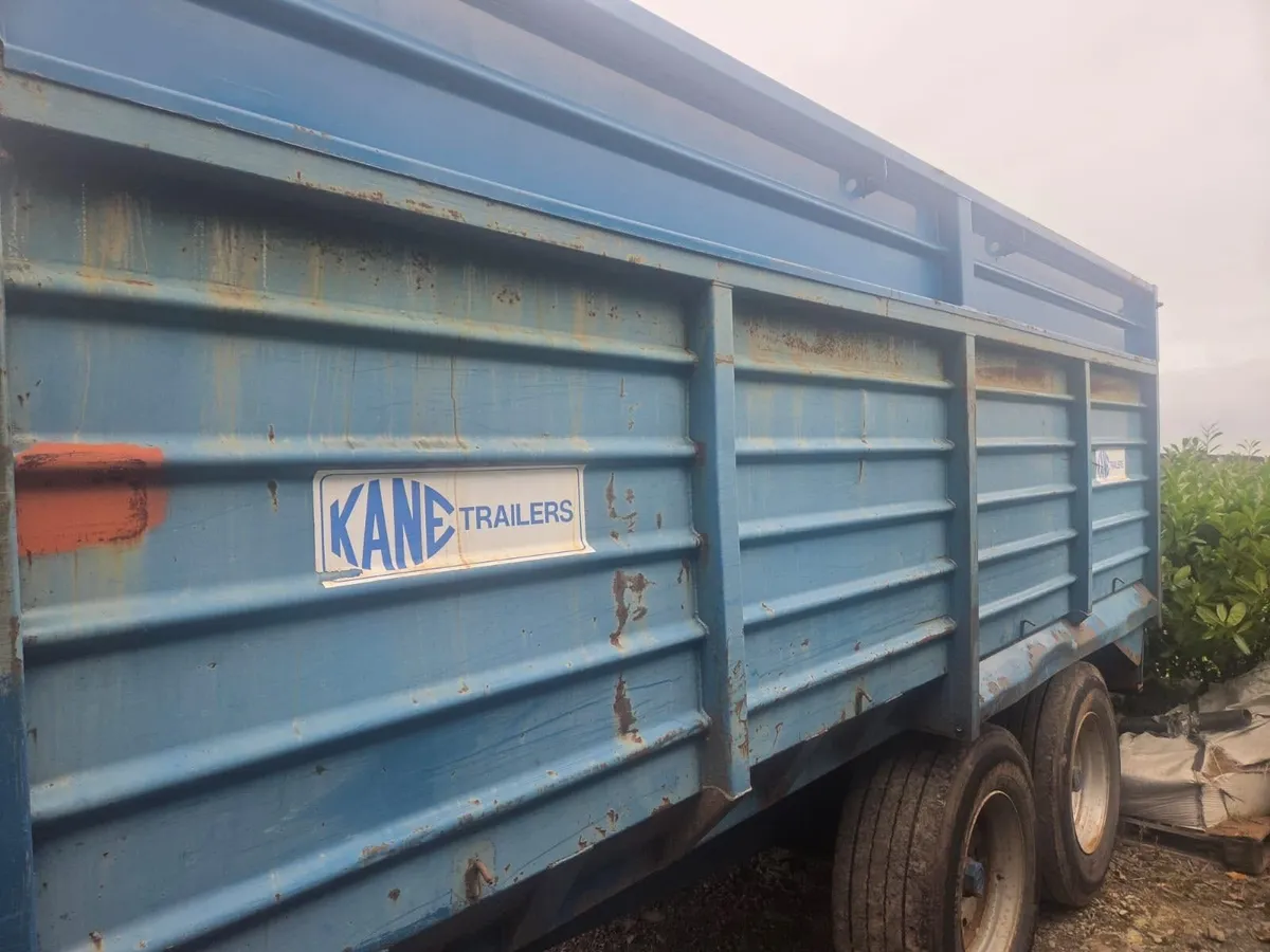 Kane 12 Tonne Grain Trailer - Sale Sat 12th Sept - Image 1