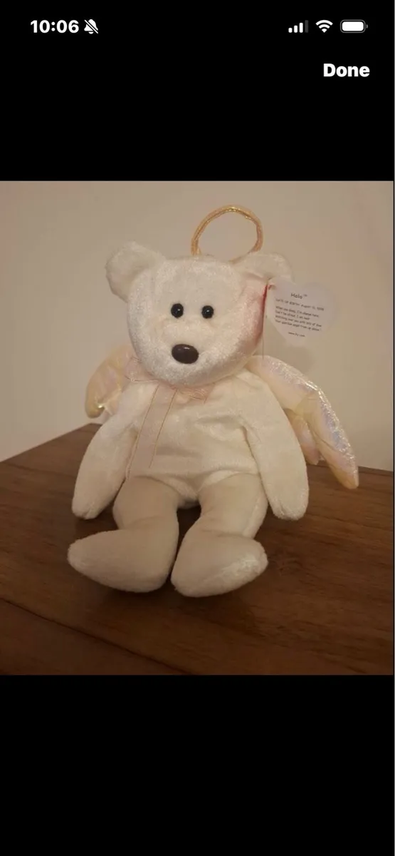 Rare & Retired Beanie Baby with errors - Image 2
