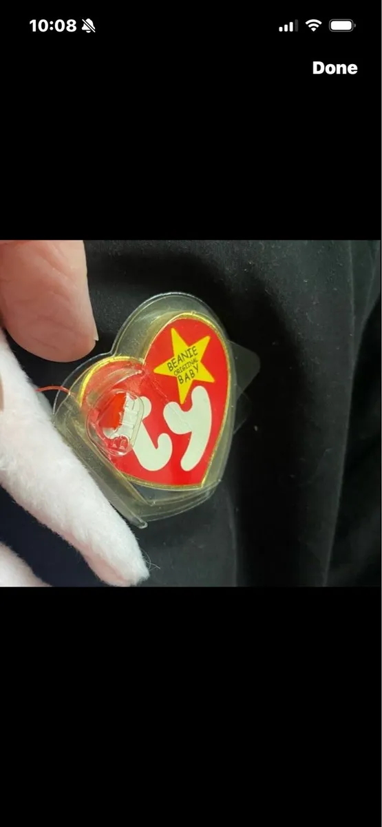 Rare & Retired Beanie Baby -Hoppidy - Image 3