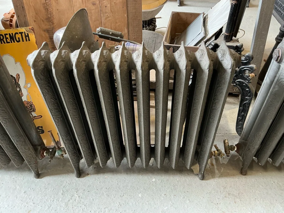 Cast iron radiators Floral pattern - Image 3