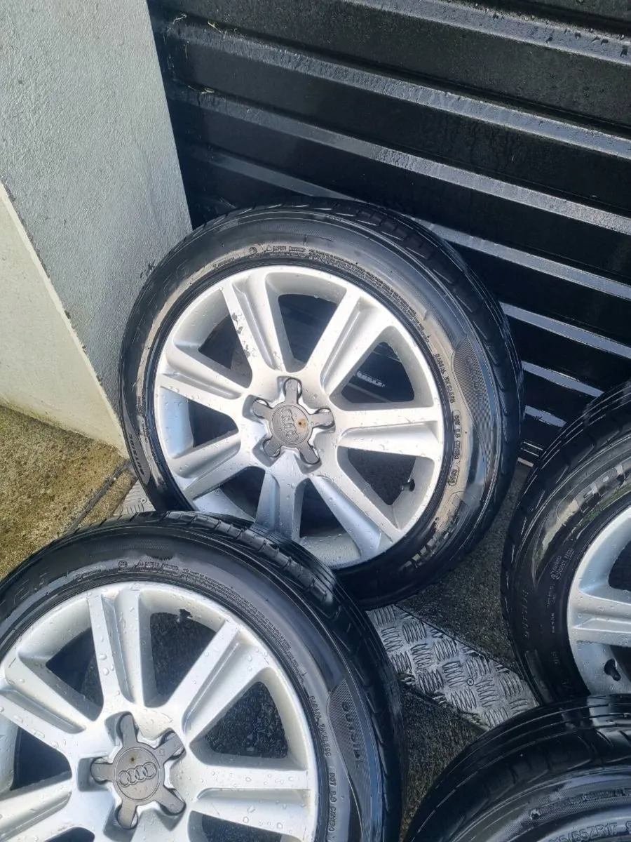 Audi 17-inch alloys & tyres - Image 2