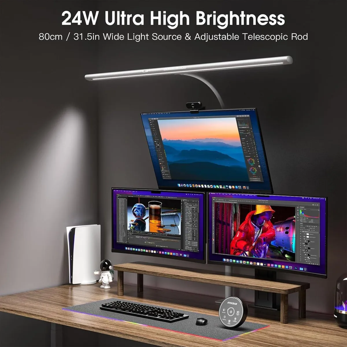 Desk Lamp 31.5 Inch Light for Home Office - Image 2